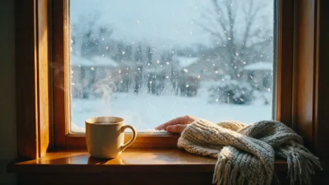Diana: Look! It’s Snowing, Anggi: So Beautiful, This Is The First Time I Have Ever Seen Snow, It _____________ (Snow,Not) In My Country