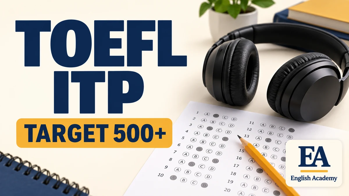 TOEFL Preparation: Target ITP 500+