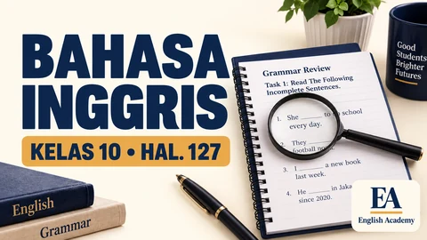 Kunci Jawaban Bahasa Inggris Kelas 10 Halaman 127, Grammar Review, Task 1: Read The Following Incomplete Sentences