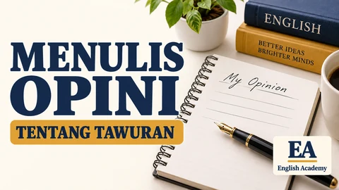 Buatlah Opini Tentang Tawuran Menggunakan Bahasa Inggris