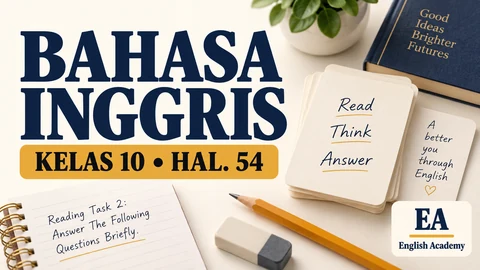 Kunci Jawaban Bahasa Inggris Kelas 10 Halaman 54, Reading Task 2: Answer The Following Questions Briefly