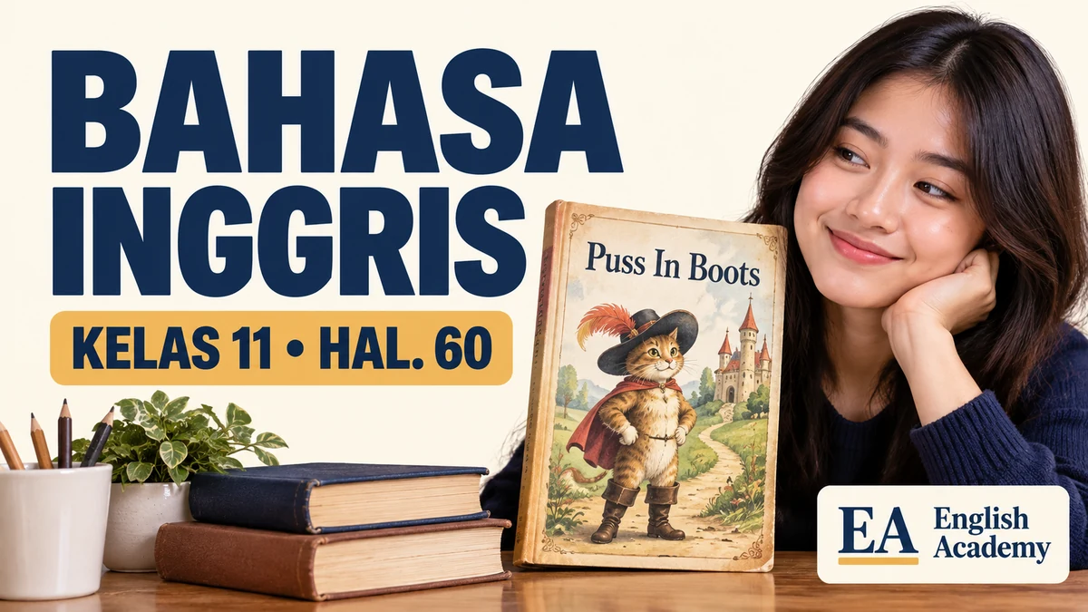 Kunci Jawaban Bahasa Inggris Kelas 11 Halaman 60 Kurikulum Merdeka: Puss In Boots