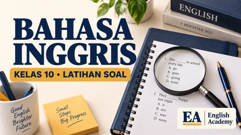 Kunci Jawaban Bahasa Inggris Kelas 10 Semester 2, Contoh Soal PAT Pilihan Ganda No 1-10