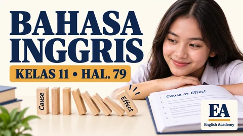 Kunci Jawaban Bahasa Inggris Kelas 11 Semester 2 Kurikulum 2013 Halaman 79 Cause or Effect