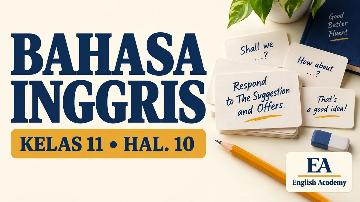 Kunci Jawaban Bahasa Inggris Kelas 11 Halaman 10, Respond to The Suggestion and Offers