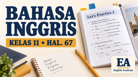 Kunci Jawaban Bahasa Inggris Kelas 11 Semester 2 Halaman 67: Let's Practice 2