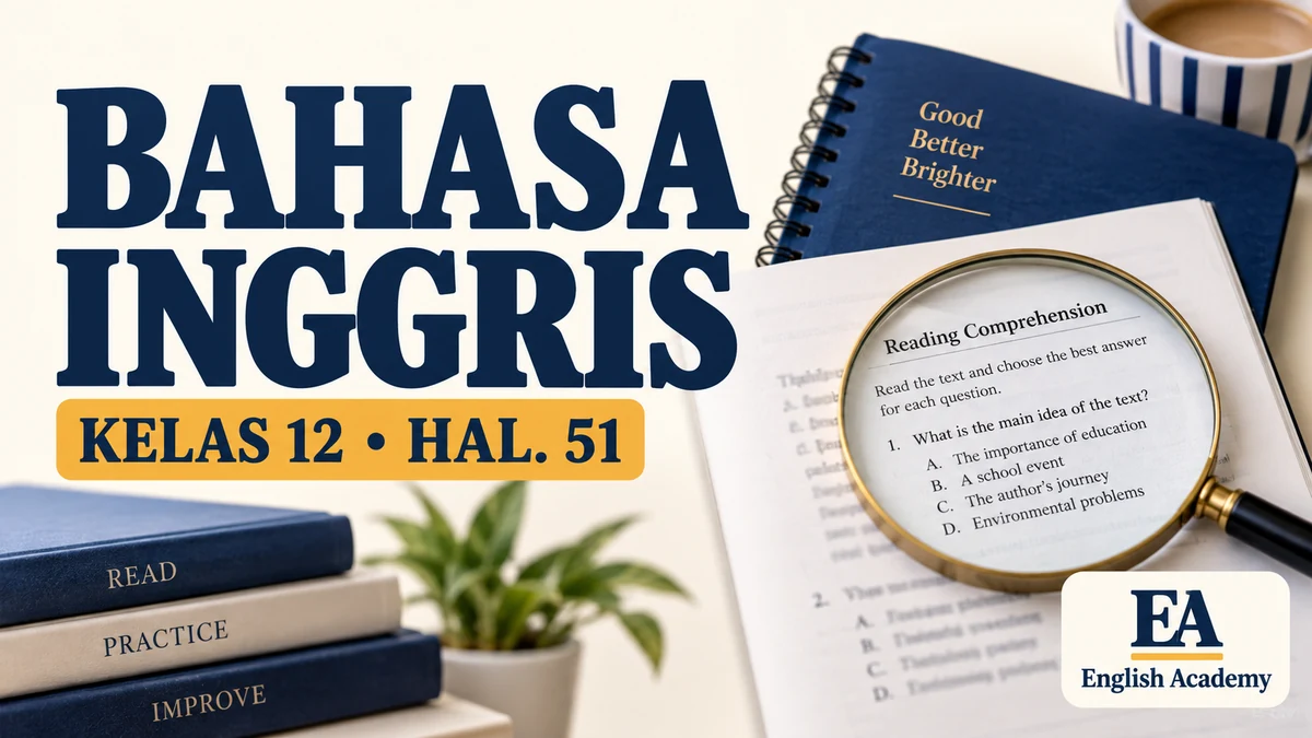 Kunci Jawaban Bahasa Inggris Kelas 12 Halaman 51, Reading Comprehension