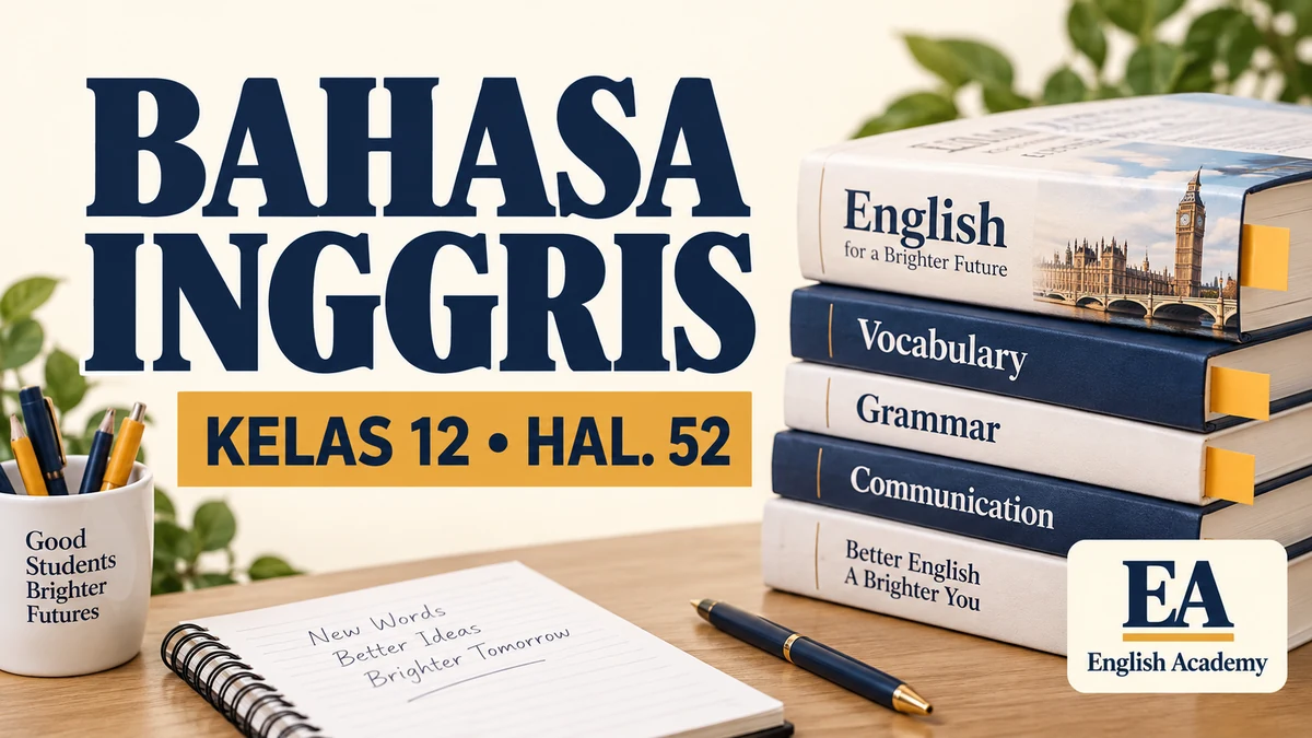 Kunci Jawaban Bahasa Inggris Kelas 12 Halaman 52, Vocabulary Exercises