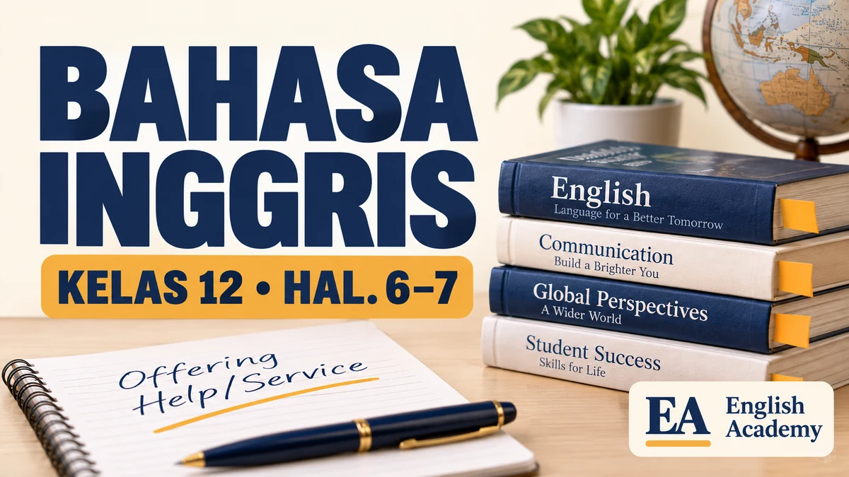 Kunci Jawaban Bahasa Inggris Kelas 12 Halaman 6 7, Offering Help/Service