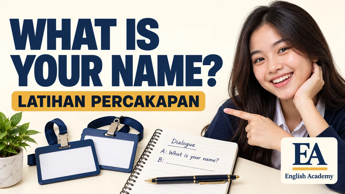 Excuse Me, What's Your First Name Again? Soal Bahasa Inggris SMA